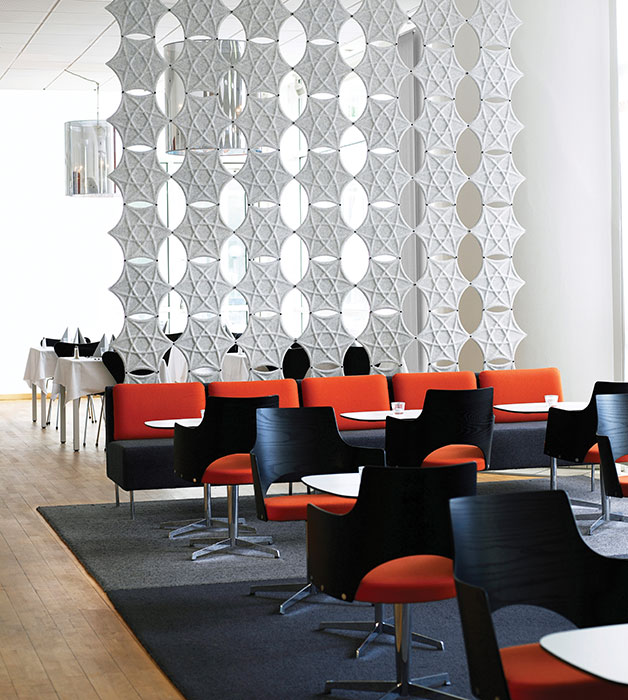 Airflake Acoustic baffles