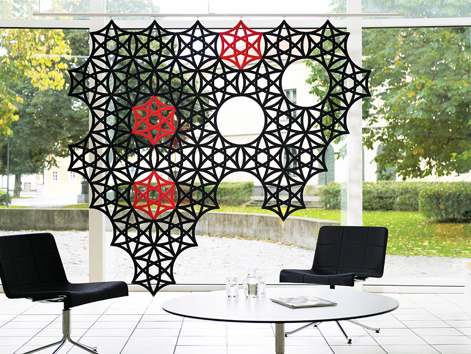 Airflake Acoustic baffles
