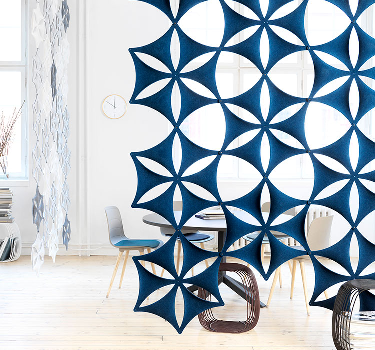 Airflake Acoustic baffles