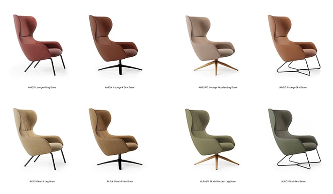 Amelia chair models