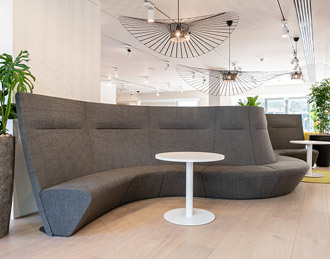 Atom S shaped sofa