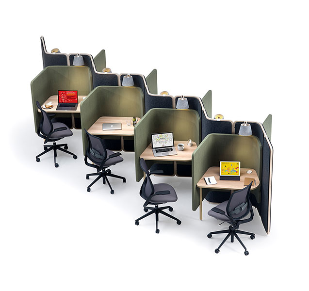 Coppice work booths