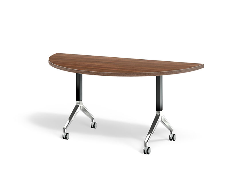 Deploy table Deploy semicircular table