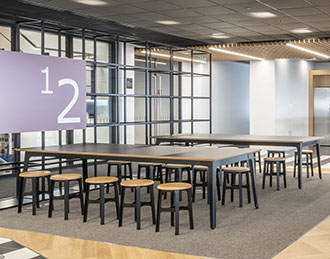 Large breakout tables