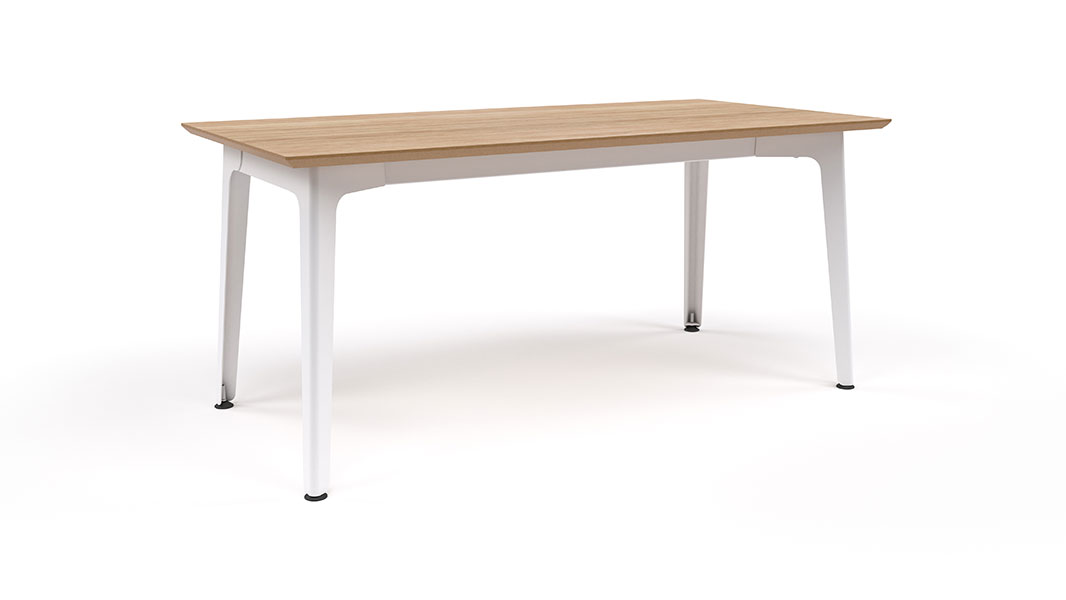 Fold Table Fold table in oak and white