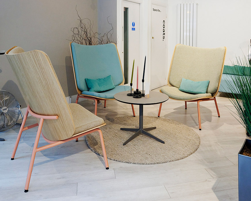 FourAll Seating FourAll highbacked chairs