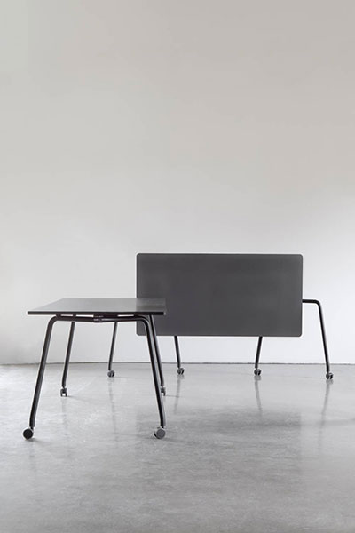 Four Fold table Four Fold black tables