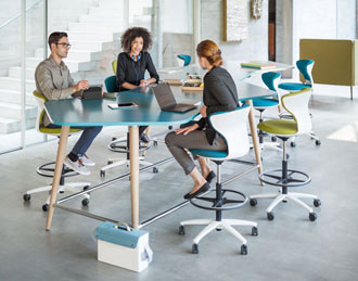 Organic high office table