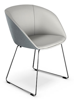 Wire frame chair