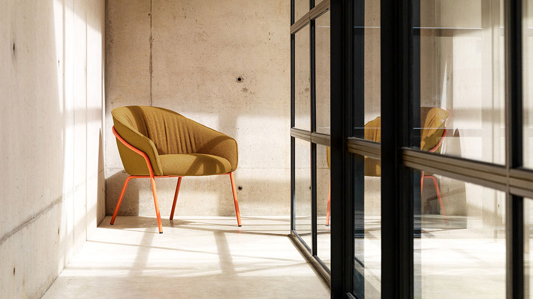 Paloma chair Paloma soft seating chair