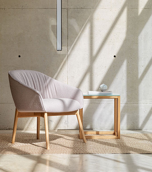 Paloma chair Paloma soft seating chair