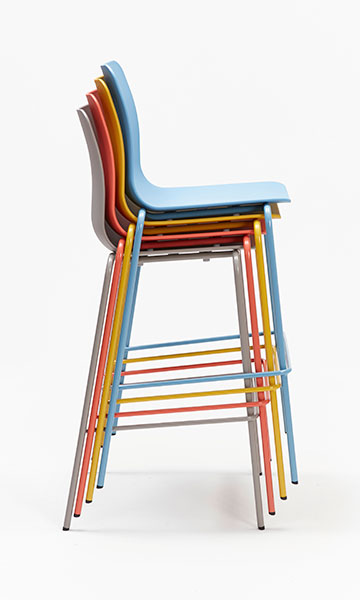 Polly stacking Stool Polly stackable stools
