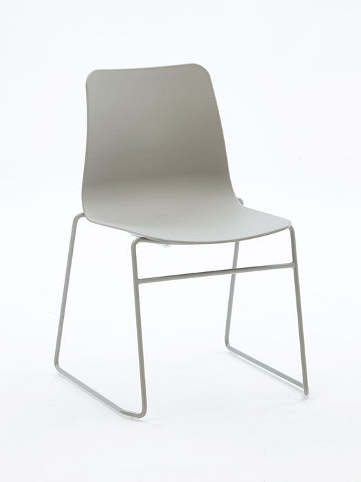Polly Two chair Polly sled base chair