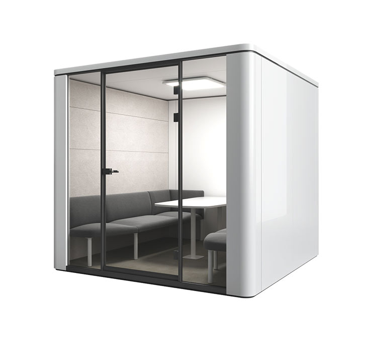 Se Cube Pod with seating Se Cube office pod