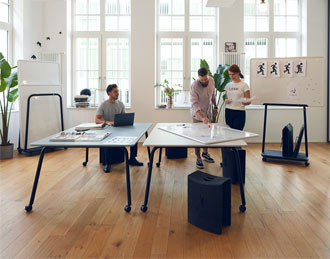Mobile meeting table