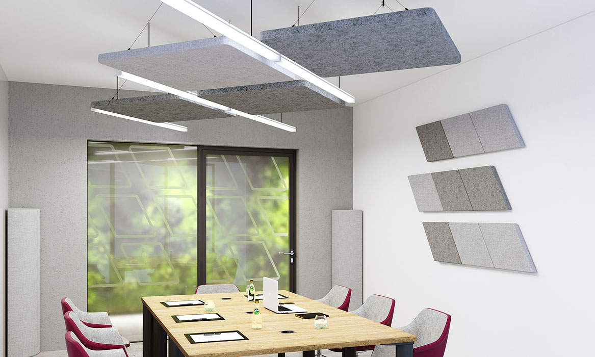Sileo canopy Sileo acoustic suspended canopy