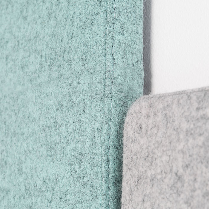 Sileo in wool Sileo upholstered panels