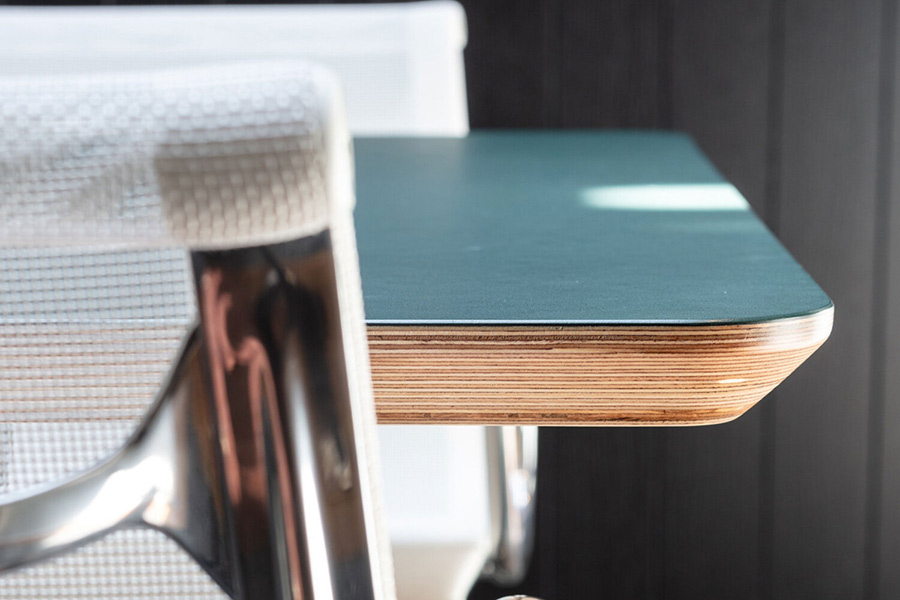 Surf table Surf table ply edging