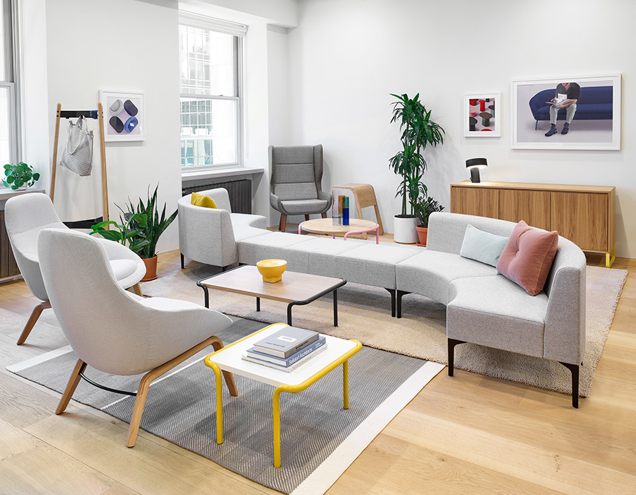 Symbol office sofa