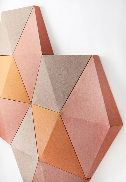 Tessellate diamond Tessellate diamond acoustic wall panels