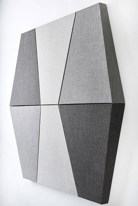 Tessellate trapezium Tessellate trapezium acoustic wall panels