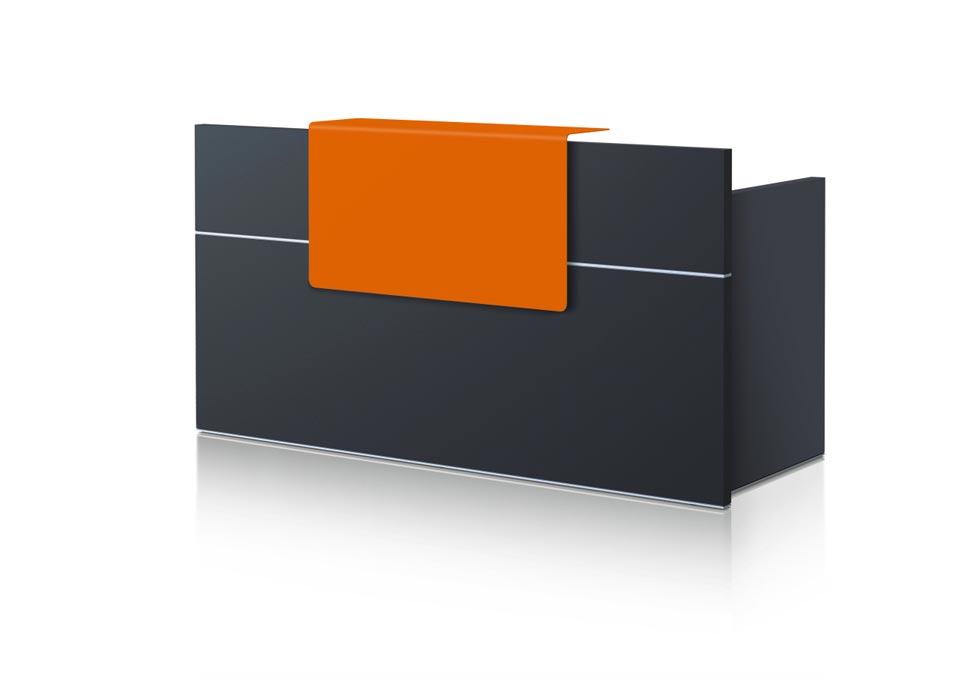 Touch black modular reception