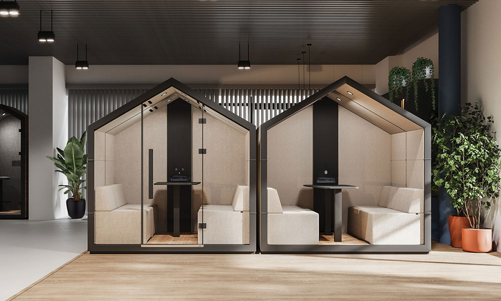 Treehouse Meeting Booths.
