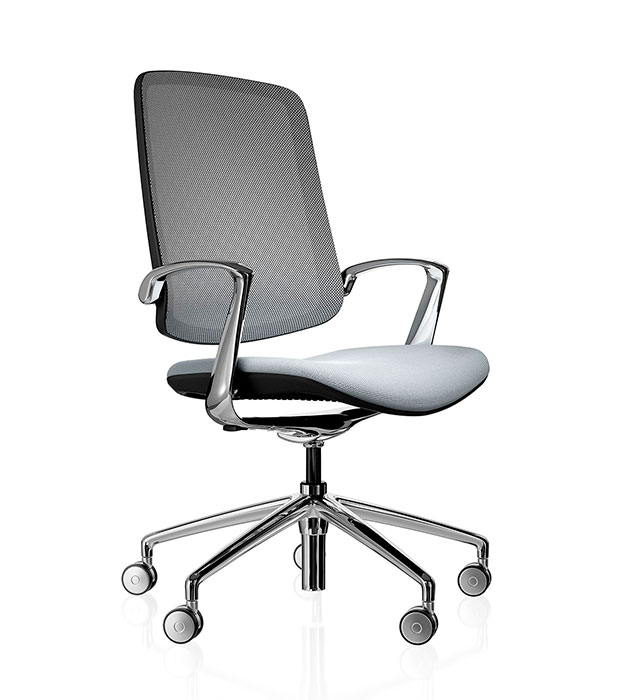 Trinetic chair Trinetic chair polished frame