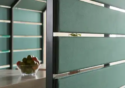 Slatted panel pod