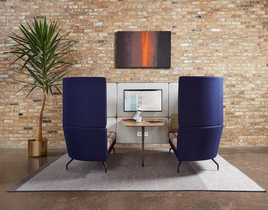 Privacy office furniture Acoustic sofa pod
